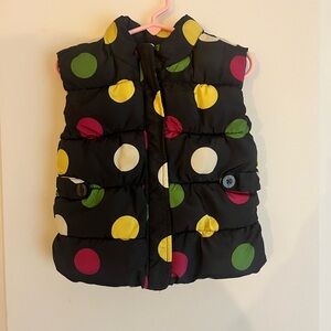 Girls Gymboree Bubble Vest size 4t/5t